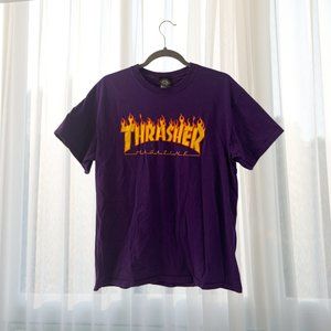 Purple Thrasher t shirt